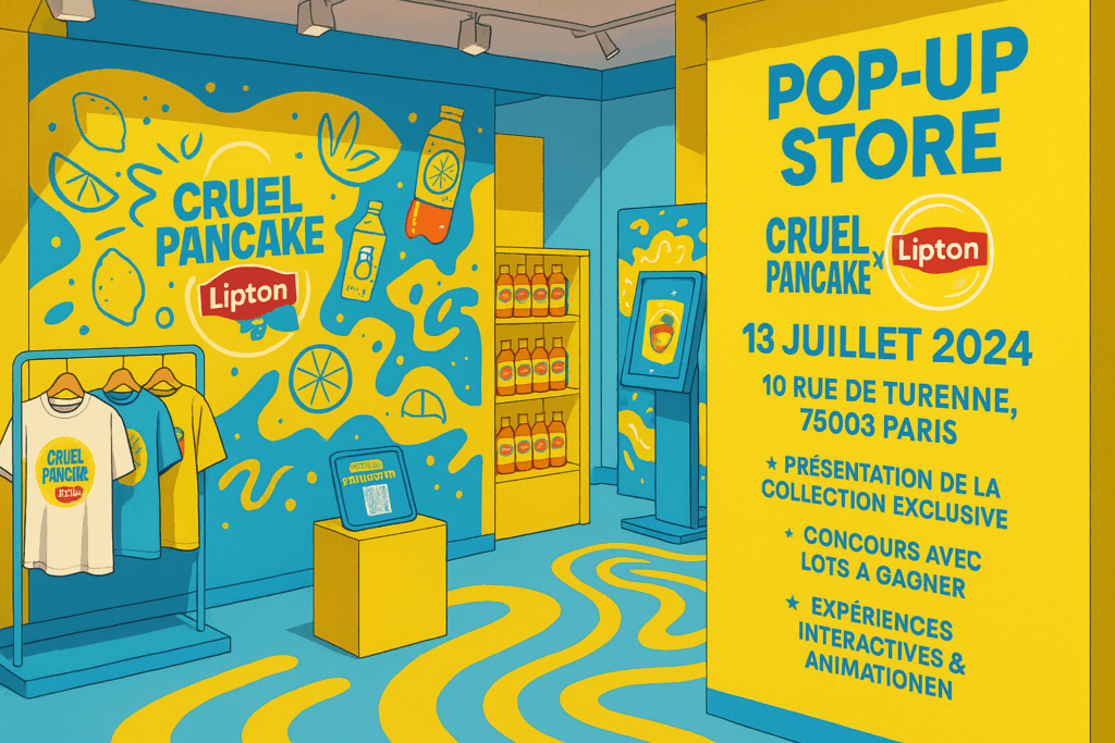 Cruel Pancke X Lipton - Pop-up Store